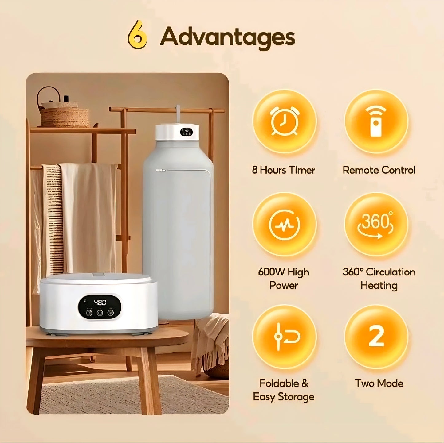 Infinyq™ Portable Clothes Dryer