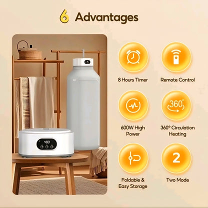 Infinyq™ Portable Clothes Dryer